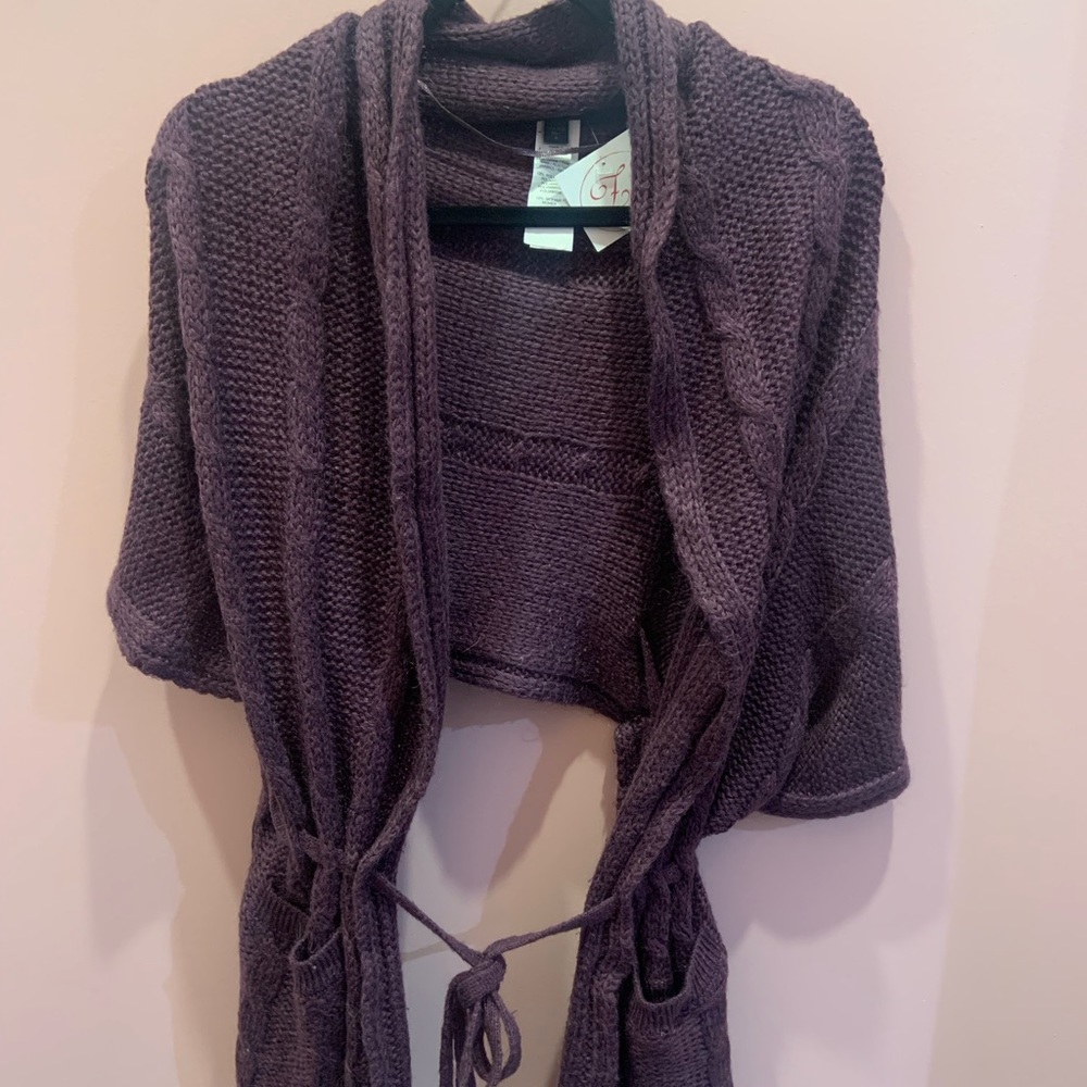 Shawl cardigan